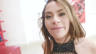 Горячий хардкор с Nicole Aria и двумя мачо