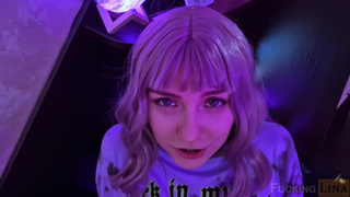 Cute gamer girl loves feeling cock in her hole.mp4