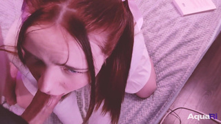 Секс с милкой: сочные минеты и жесткий трах