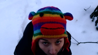 005 First Time PUBLIC Blowjob in Winter_Laruna_Mave_1080p.mp4