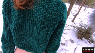 Холод не помеха: дикий лесной секс согреет лучше свитера