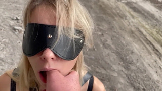 Amateur bdsm girl loves getting a big cock and cum in her mouth.mp4