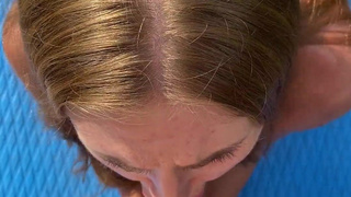 Real meeting at the lake, people saw us cum on our face.mp4