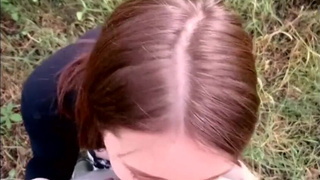 Дикий минетик для незнакомца — горячее видео