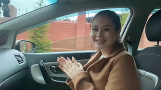 Подвезла незнакомца и отхватила халявную поездку с жарким финалом