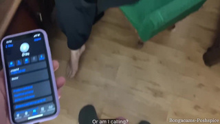 Сочная развратница в деле: отсос с угрозами