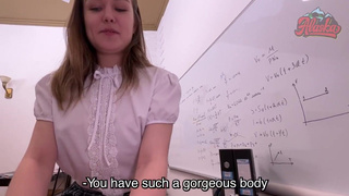 Отвязное порно с развратной ученицей – зачётный трах без правил