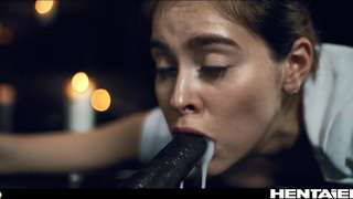 Экстаз под спермо-тентаклями: кремпай развяжет страсть