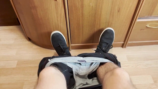 Развратный курьер в деле: жесткий развод на секс