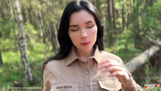 Страстные игры в диком лесу: горячий лесной секс и дикие ласки