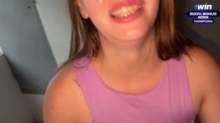 Страстный секс в подъезде: кончил в нее в полумраке