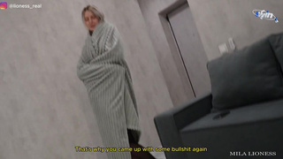 Глубокий страпон и дикий оргазм – держись, брат