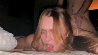 Возбужденная пизда залита спермой — экстаз и конча на разрыв