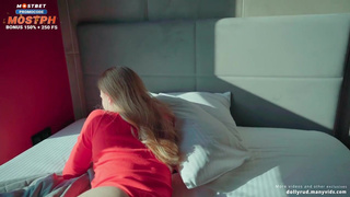 Одинокая и горячая: сосед наполнил спермой до краёв