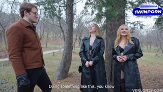 Жесткий разврат: двоих на крючке страсти