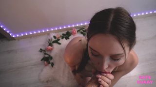 KateKuray.21.05.11.red.lipstick.pigtails.blowjob.4k
