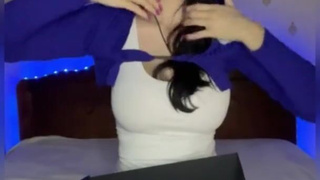 Unpacking New Year's gifts