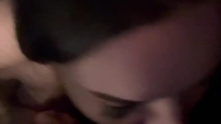 Sloppy blowjob in the car.mp4