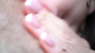 blowjob close-up, she licked my balls.mp4